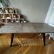 Recycled wood table