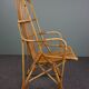 Rattan armchair by Rohé Noordwolde