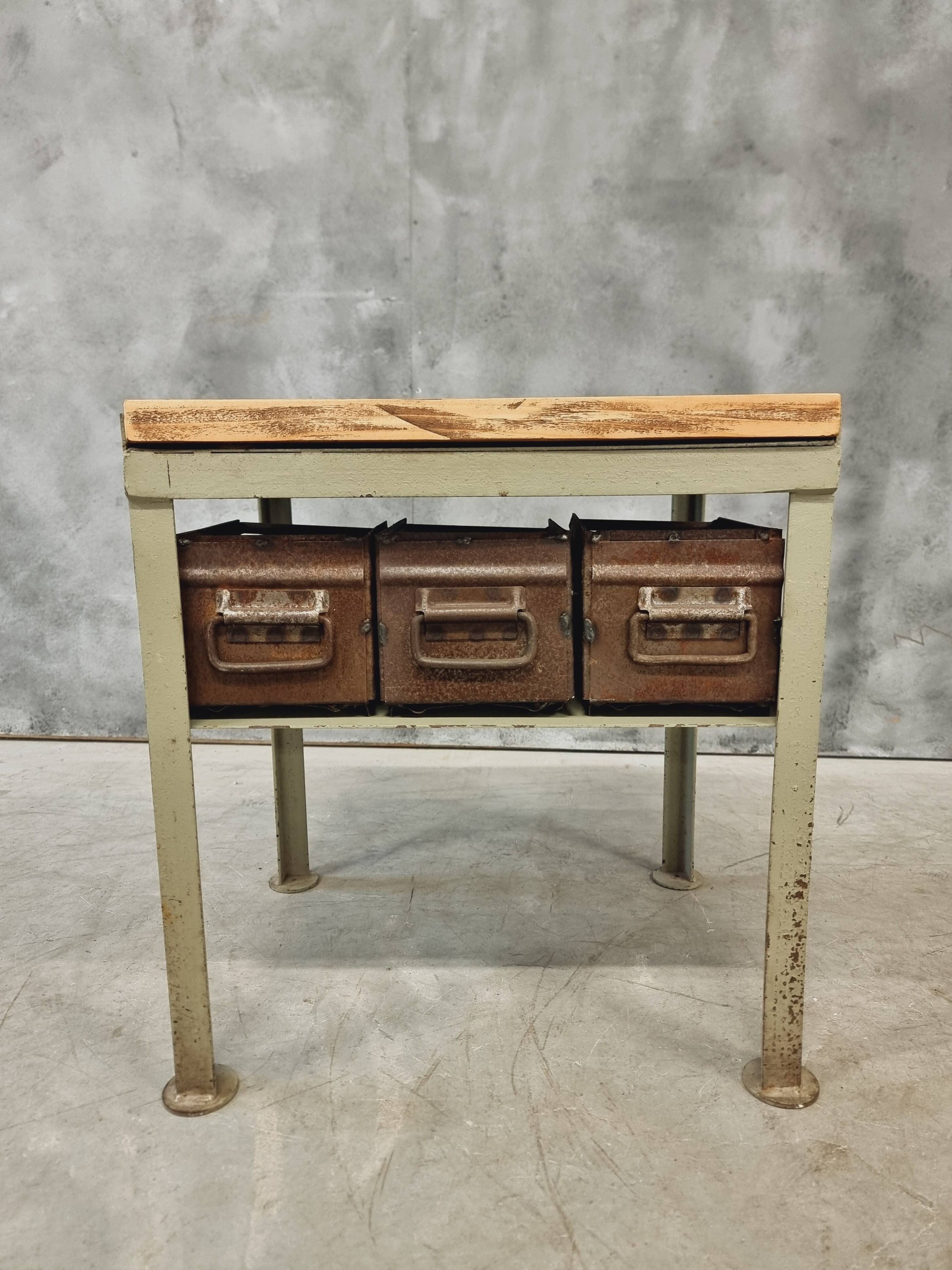 Vintage side table coffee table