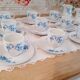 Service à café en porcelaine Royal Fleidelberg Qualitas Porzellan aus Bayern 24 pièces