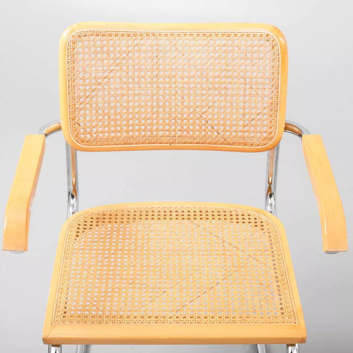 Cesca chair B64 by Marcel Breuer, Italy, 1980s