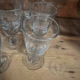Série de 11 verres bistrot