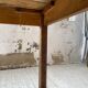 Table de ferme pin noire 250 cm