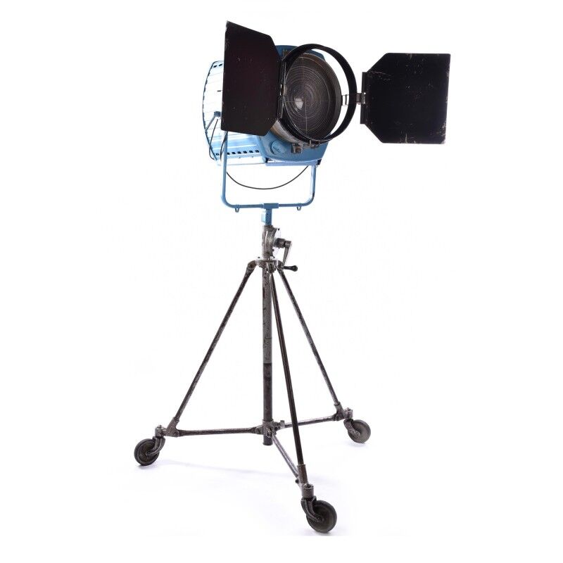 Vintage mega film studio spot on tripod