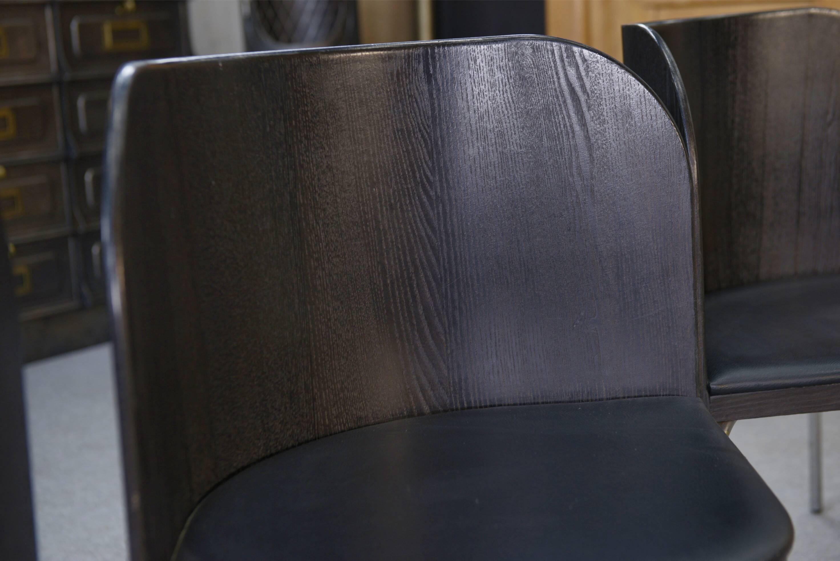 Set of 4 chairs by Sandra Kregnert