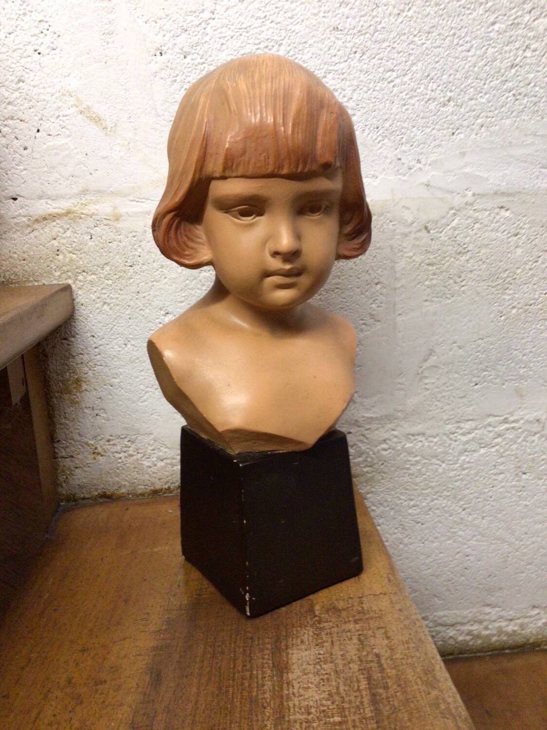 Sculpture en plâtre