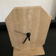 Travertine clock from the 70s