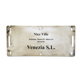 Destination path of iron-Nice Ville-Venizia- via Vintimiglia-Genova