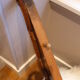 Fronton ancien en bois palissandre