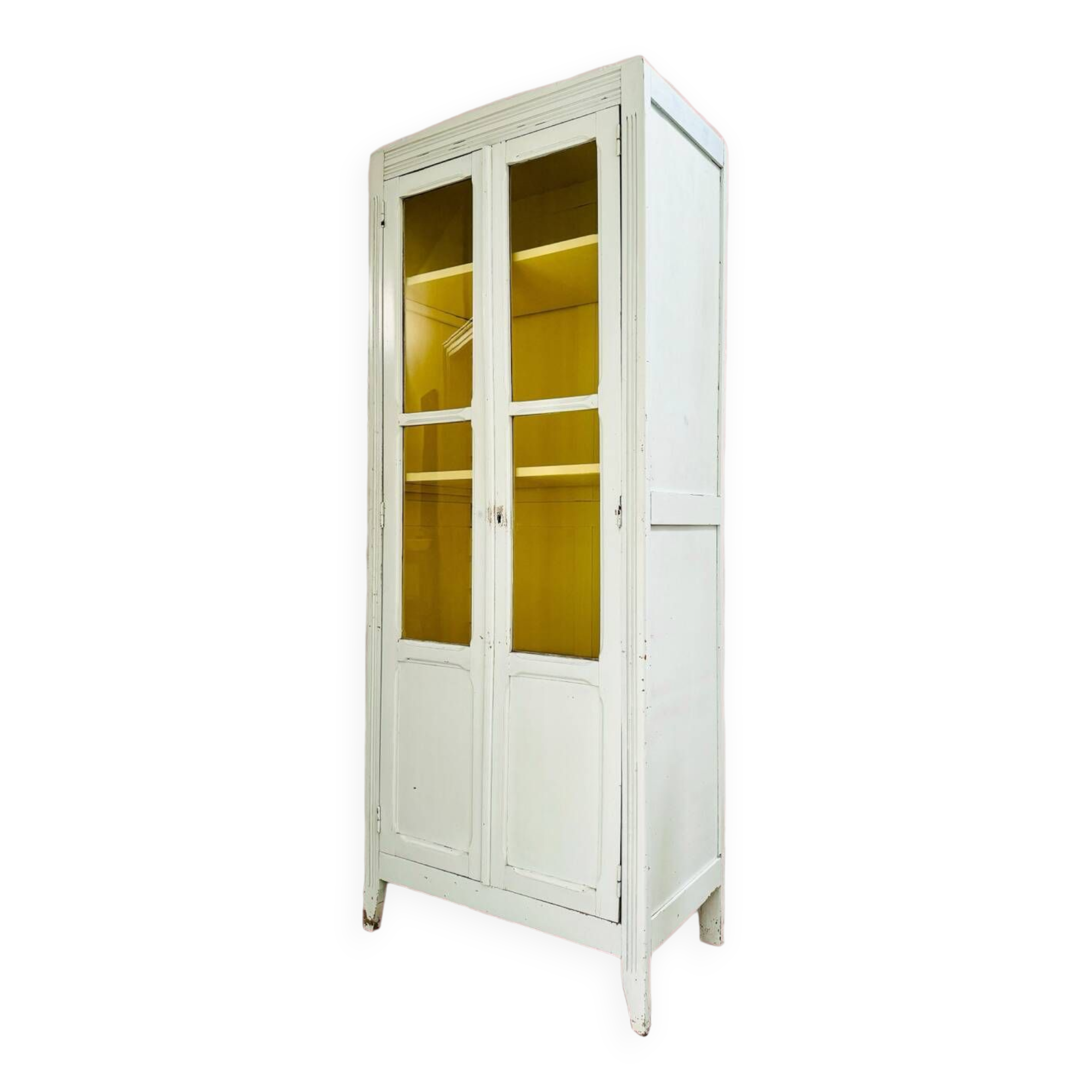 Parisian wardrobe with two glass doors