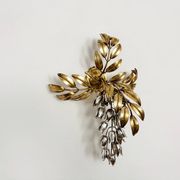 Hollywood Regency Gilded Wall Lamp by Hans Kögl