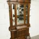 Napoleon III wardrobe in walnut, late 19th century, 3 mirrors, marble.