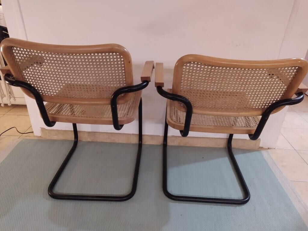Paire de fauteuils de Marcel Breuer b64