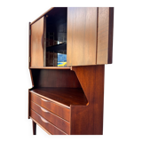 Teak Corner Cabinet by Omann Jun