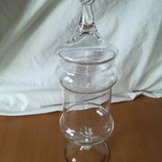 Apothecary jar Candy box on glass base