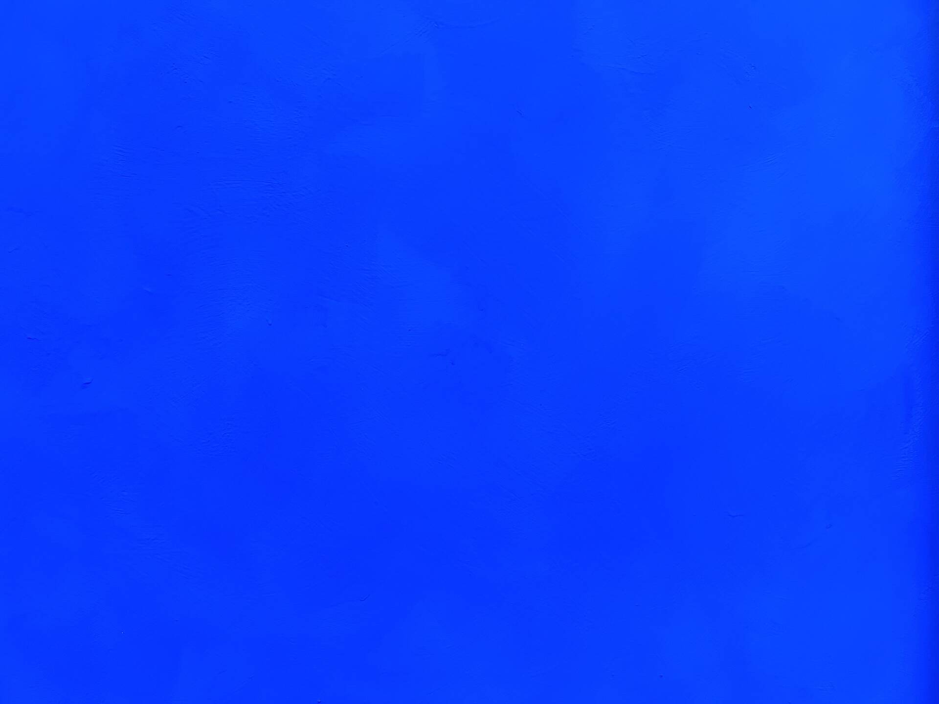 Large Klein blue painting
