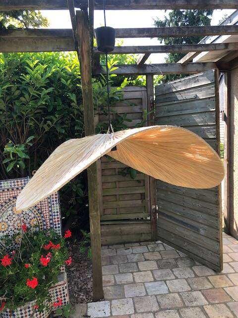 SUSPENSION RAPHIA 40CM