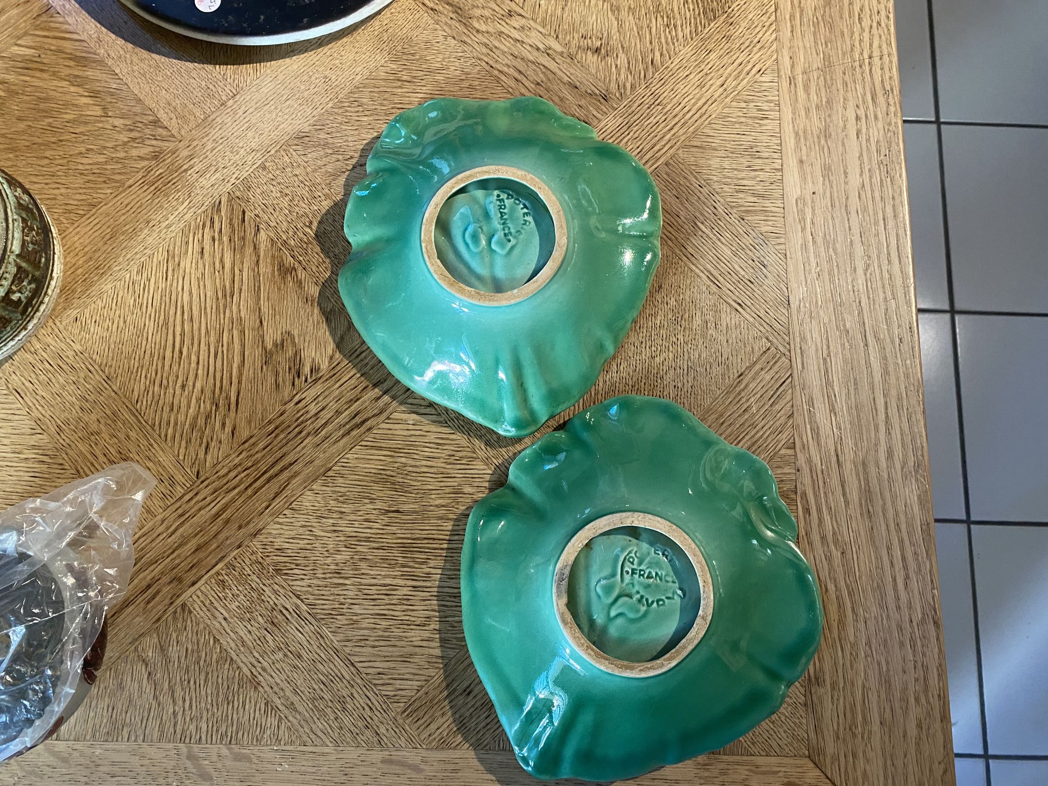 Set of ceramic cups Pottery of France