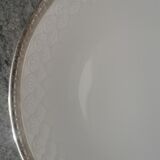 Hutschenreuther plate white silver edging