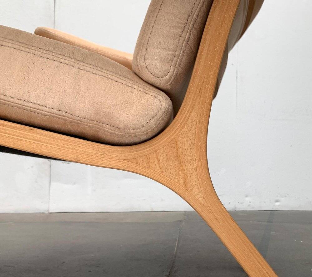Vintage Danish lounge chairs by Skalma, set of 4.