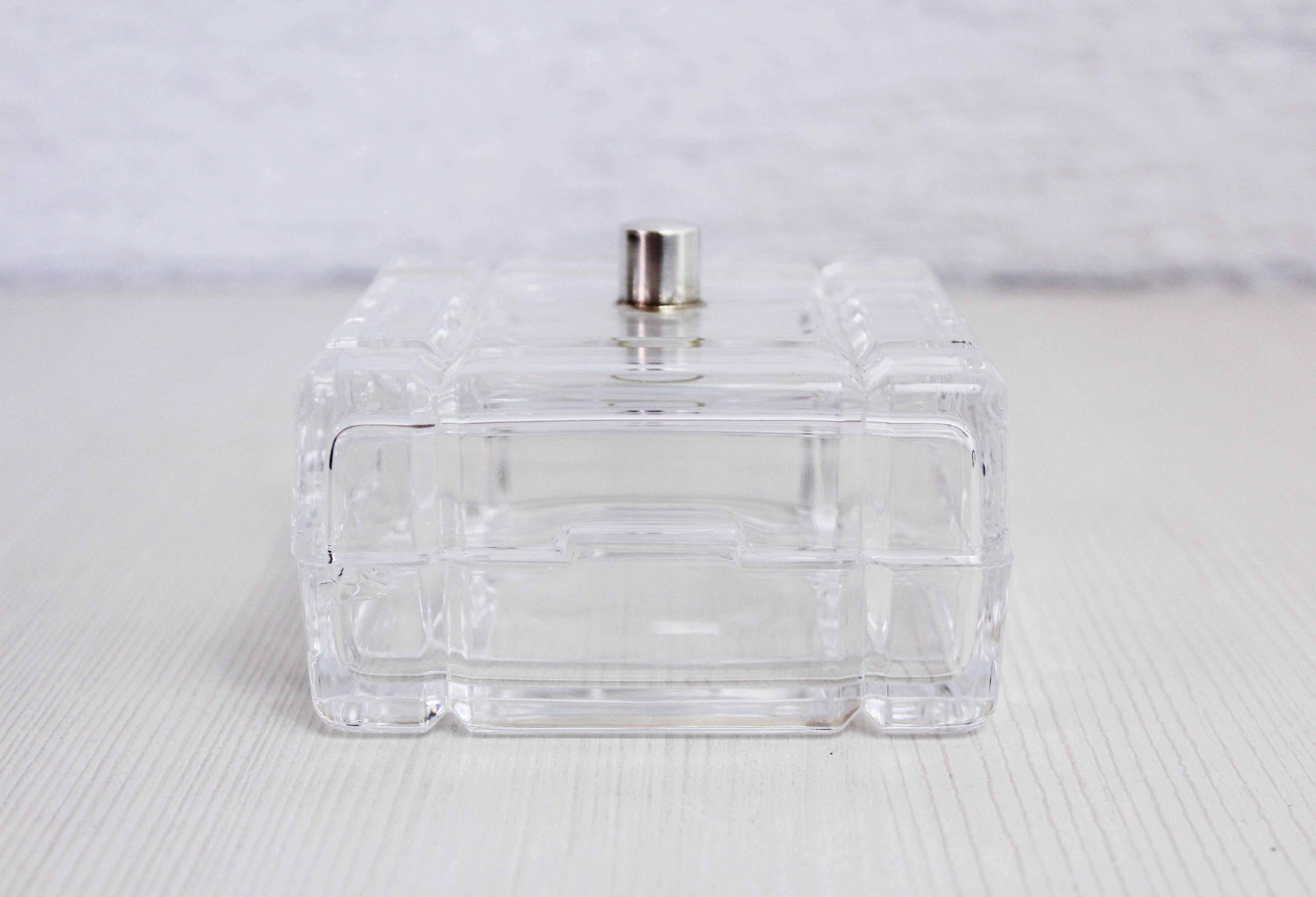 Italian crystal jewelry box