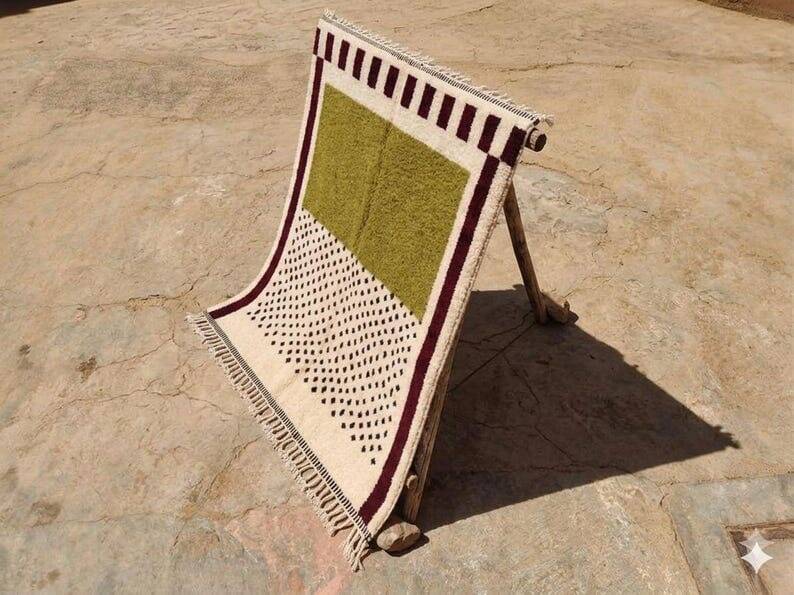 Handmade pure wool rug 150/250 cm