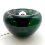 Lampe verte en verre de Murano, space age, 1970