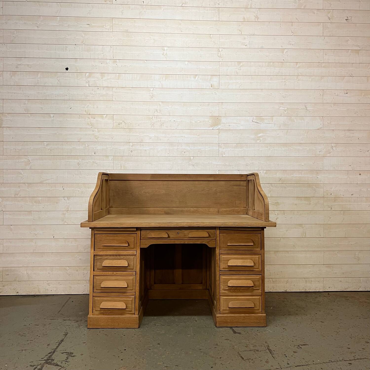 American oak desk 1950