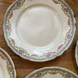 Assiettes à dessert porcelaine