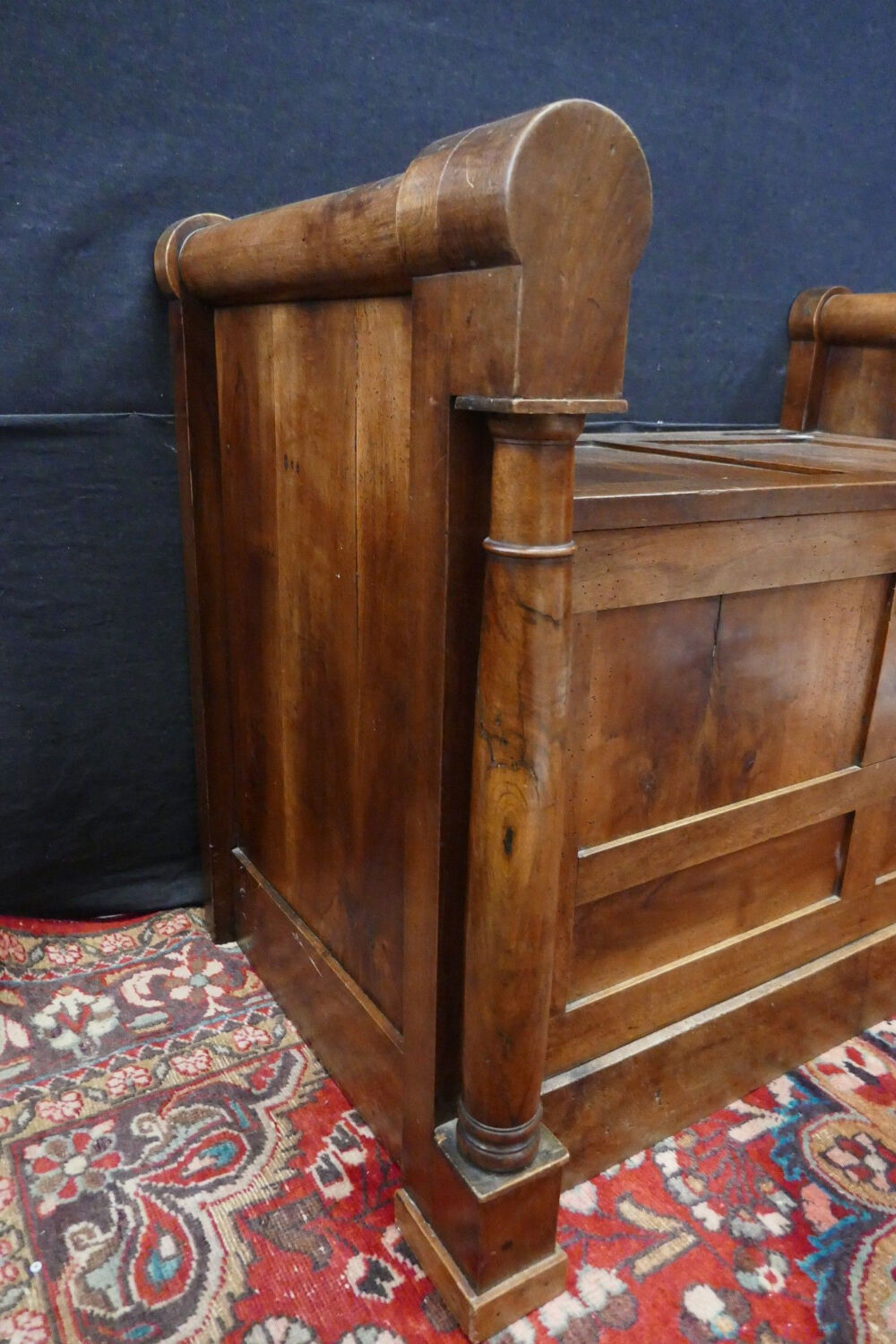 Walnut chest bench