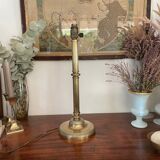 Lampe colonne en laiton circa 1900