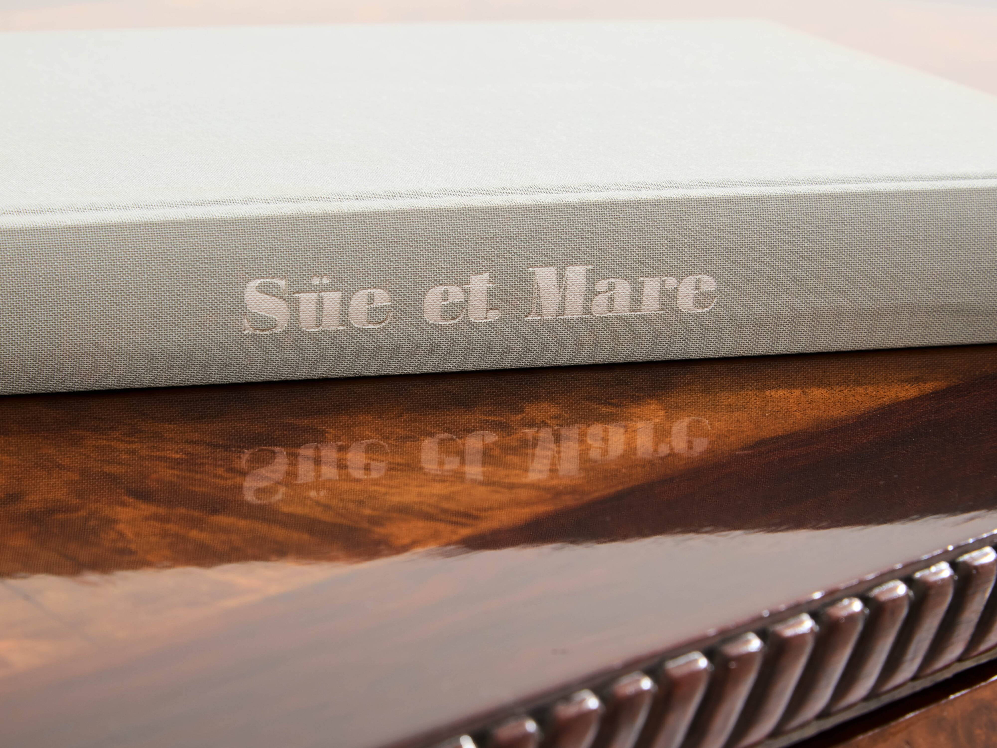 Süe & Mare desk in amboyna burl and rosewood 1921