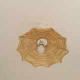 Suspension Gustave in Braided Raffia – 40×10 cm – Handmade Production Mar