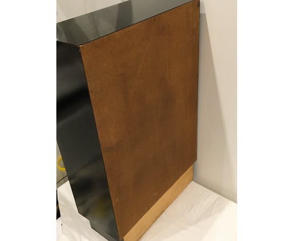 Chiffonnier formica noir