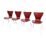 Set of 4 non branded butterfly chairs