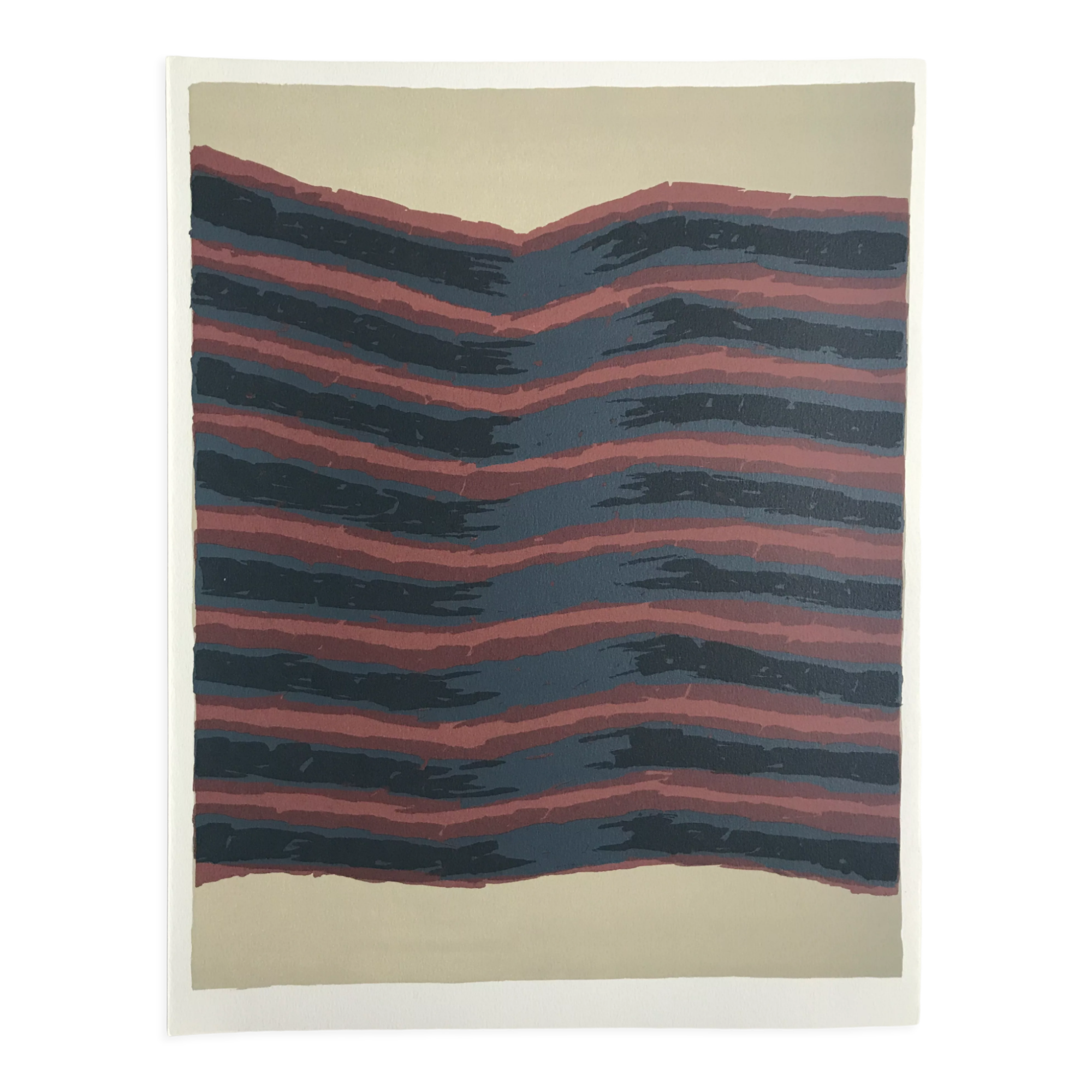 Original lithograph on Arches vellum by Raoul UBAC, Galeries, 1978