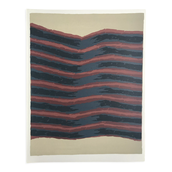 Lithographie originale sur vélin d'Arches de Raoul UBAC, Galeries, 1978 — Beyit