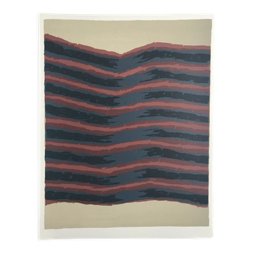 Original lithograph on Arches vellum by Raoul UBAC, Galeries, 1978