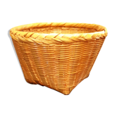 Vintage rattan pot cover