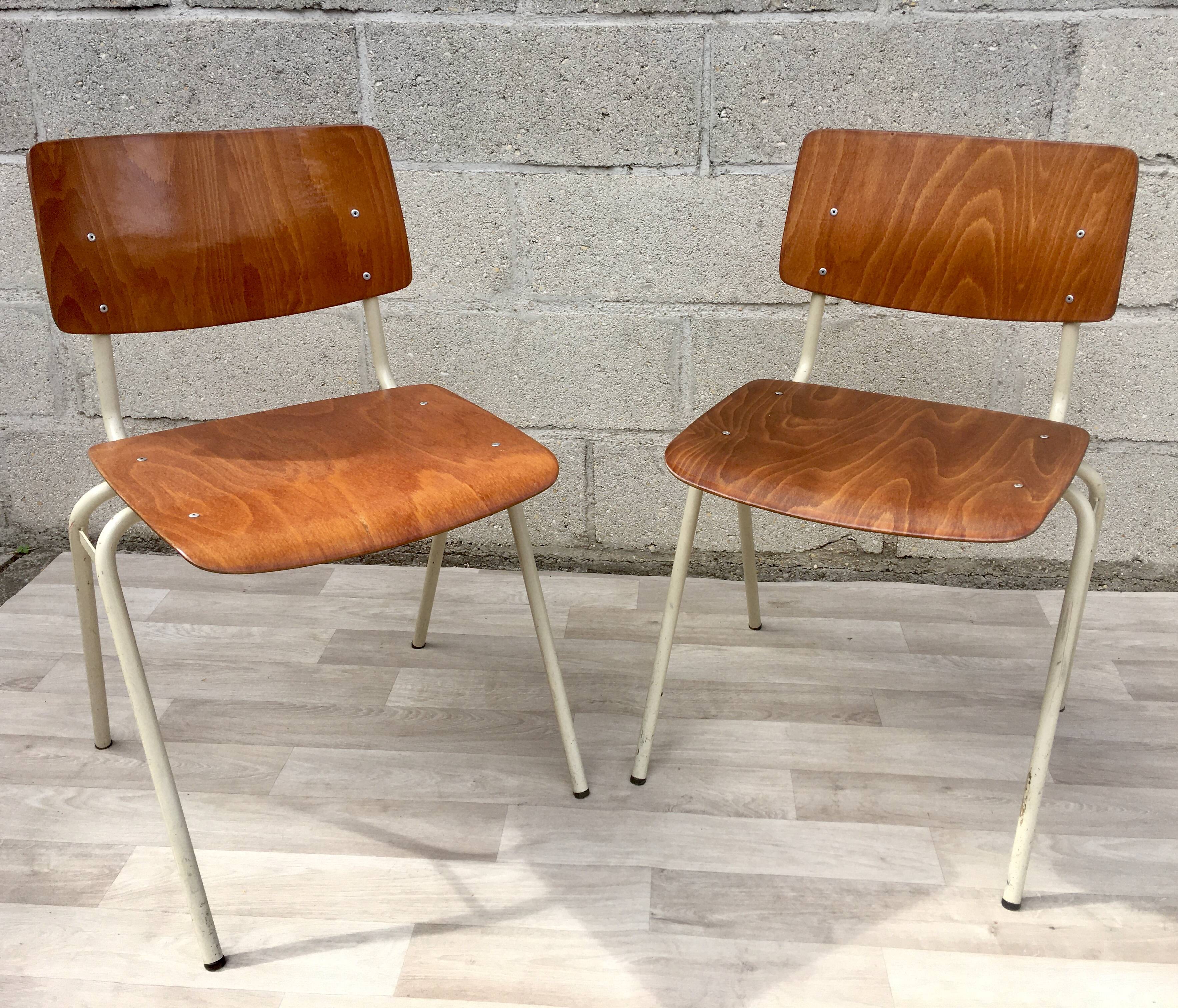Pair of chairs Marko Holland 60s