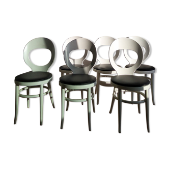 Set of 6 chairs model Seagull - Baumann edition