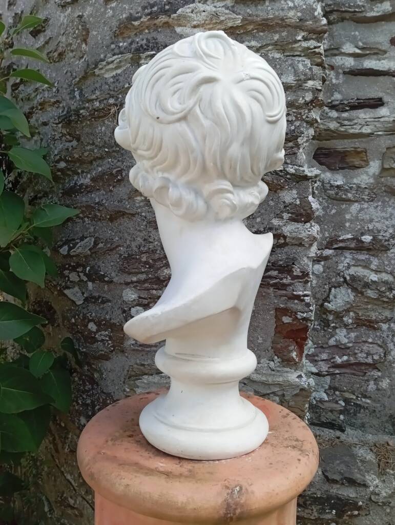 Bust of Eros, cast from the Louvre early 20th century.