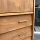 Vintage secretary desk with compass legs