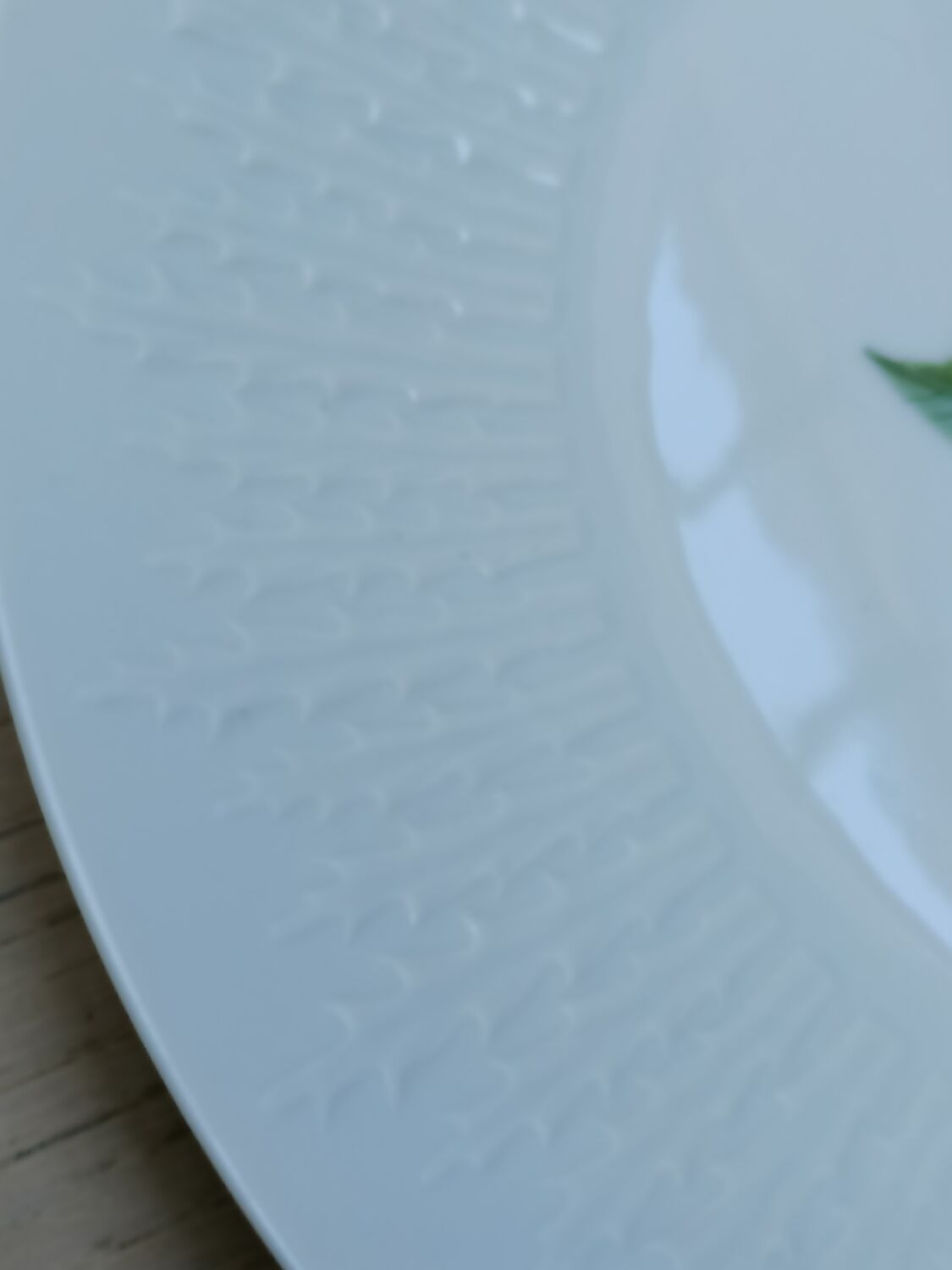 Vintage plates, porcelain, roses