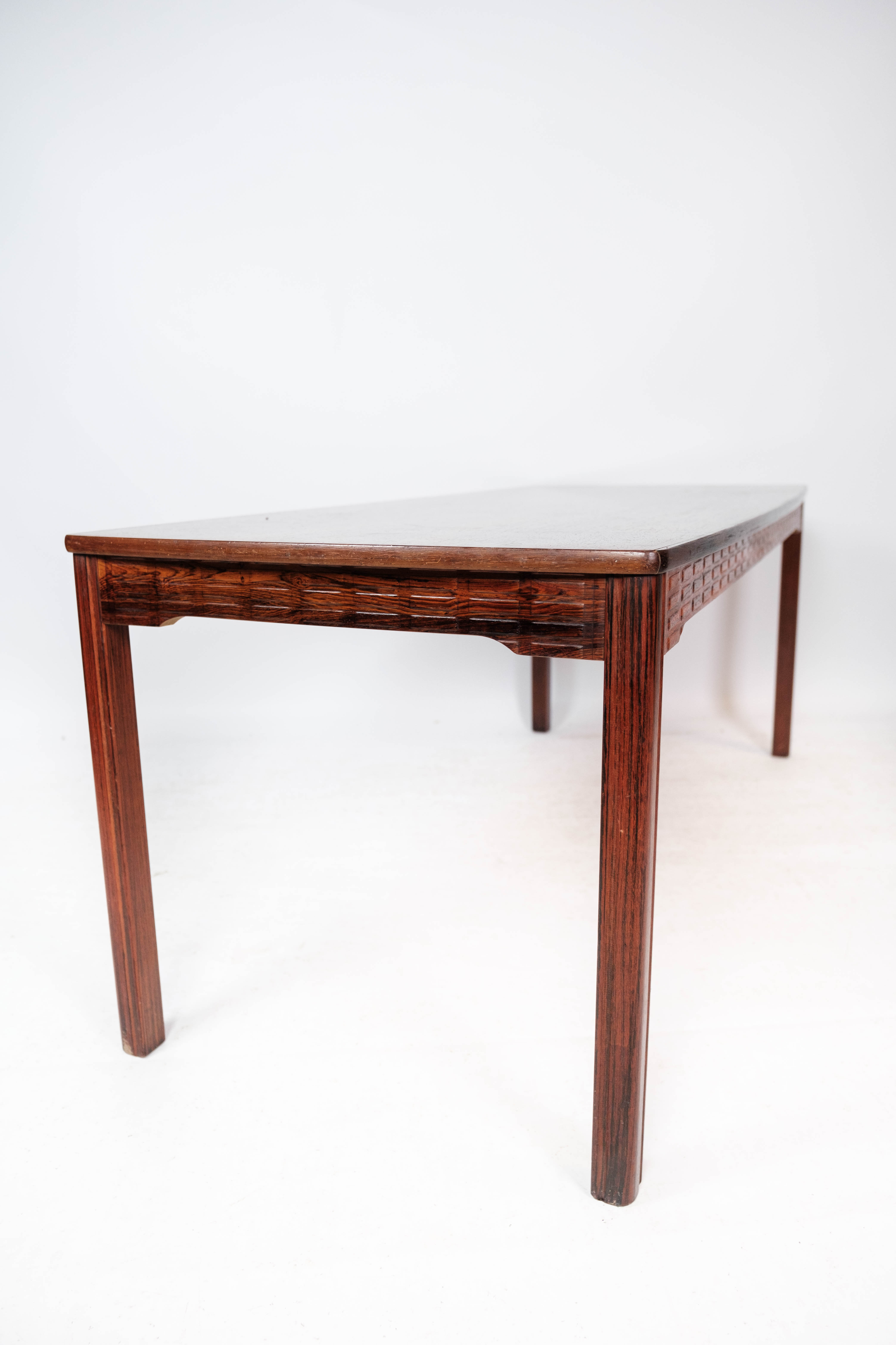 Coffee table in rosewood of Danish design from the 1960s