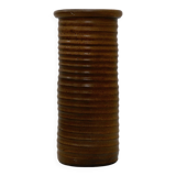 Studio Pottery Cylindrical Vase by Jan de Graaf 1970s