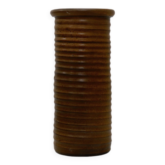 Vase cylindrique en céramique de Jan de Graaf, années 1970