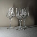 Set de 3 Verres à vins - Cristal d'Arques "Longchamps"