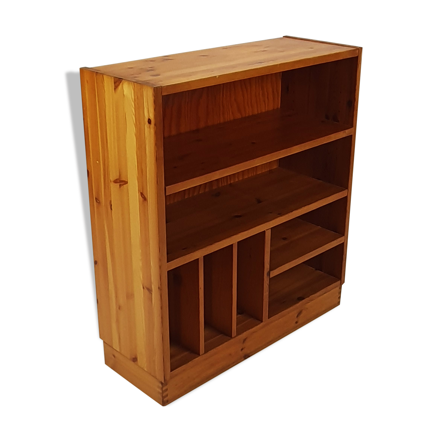 Maison Regain Style Pine Audio Cabinet, 1970s