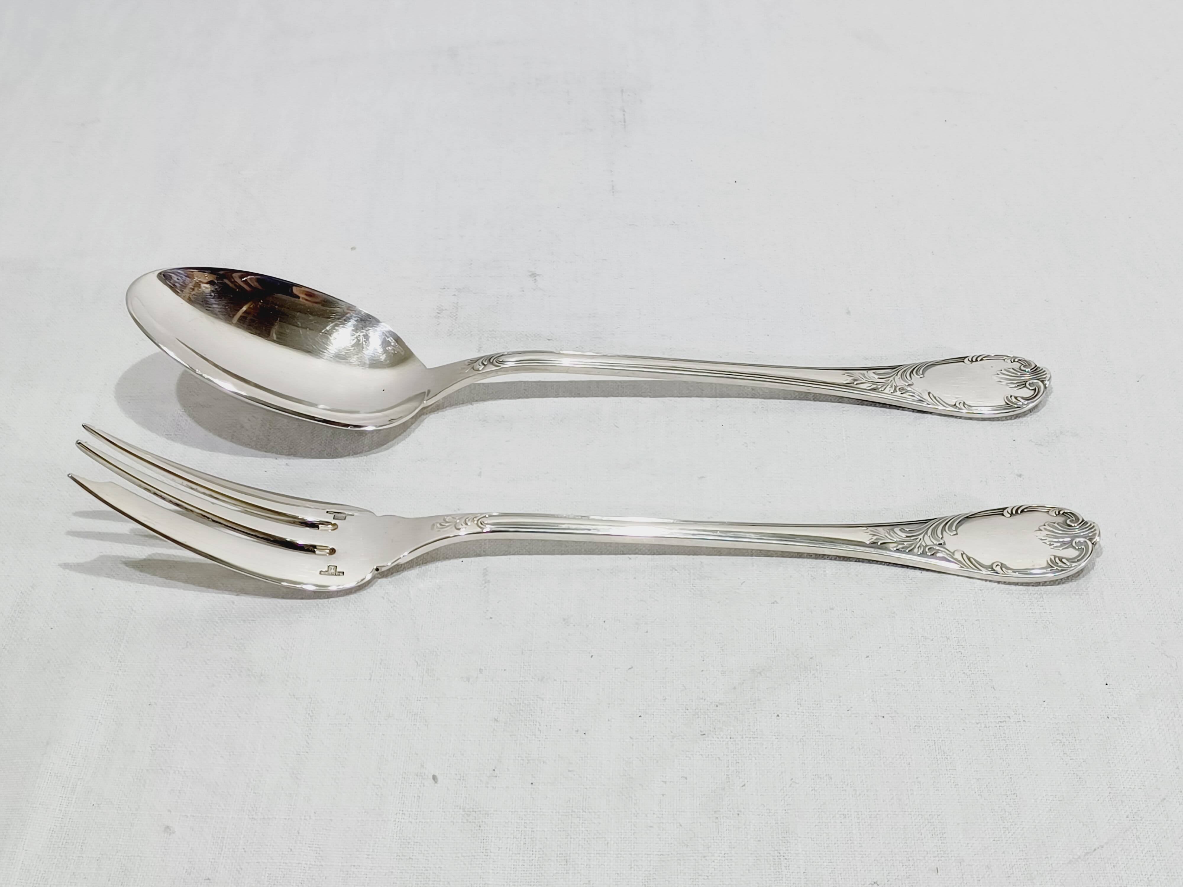 Christofle – Serving cutlery Model Marly